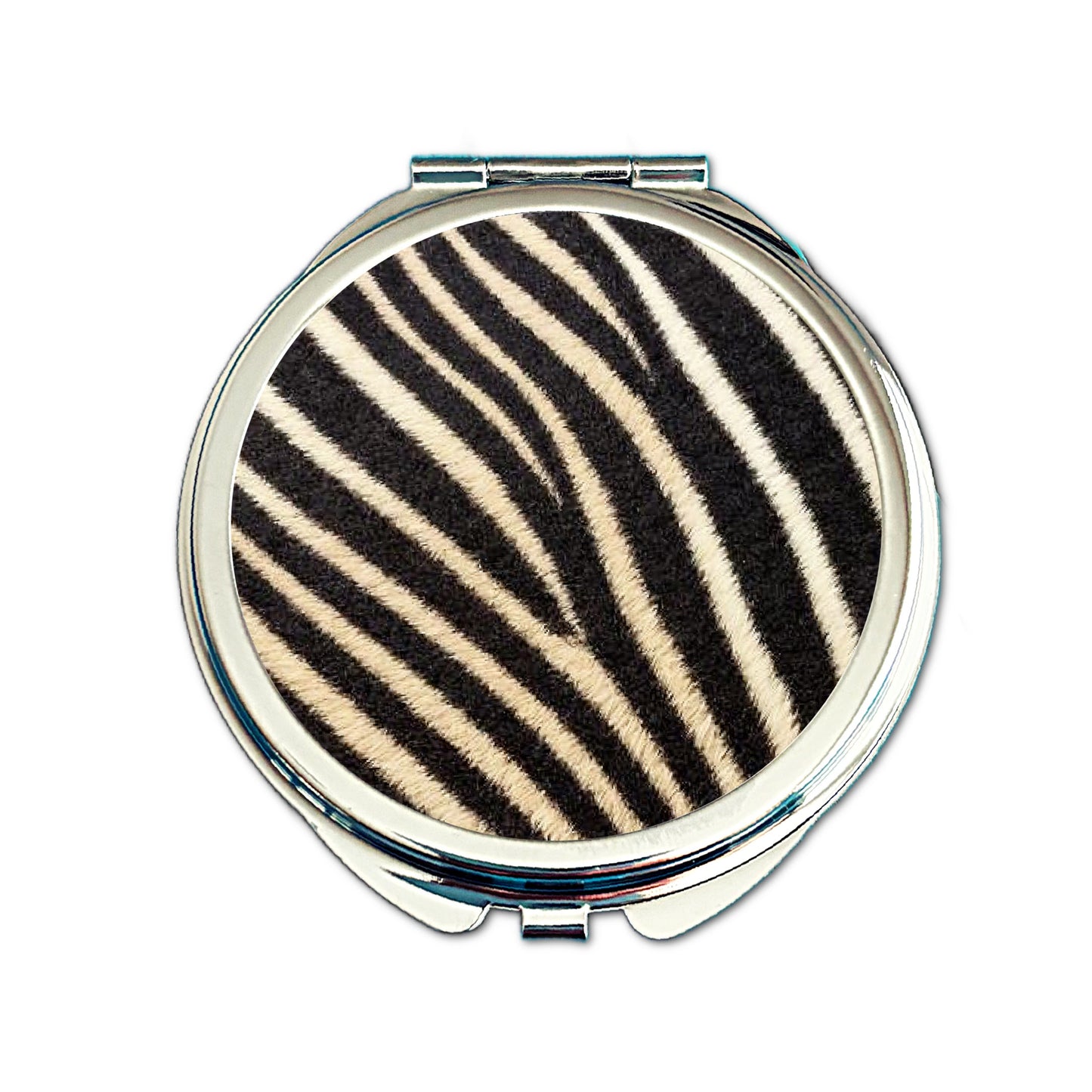 Personalised Nature Inspired Compact Mirror • Custom Bridesmaid Gift • Wedding Party Mirror